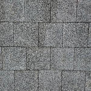 Granulo 20x20x8 cm Grijs/zwart