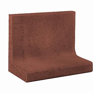 L-element 50x30x40 cm Corten/bruin