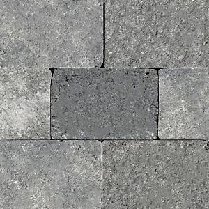 Pebblestones Plus 20x30x6 cm Grijs/zwart