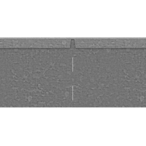Flexline Borderrand Hoekstuk Gegalvaniseerd 15cm