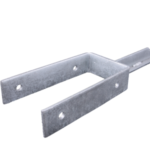 Upergoladrager 91mm met Tpen Verzinkt