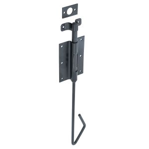 Staartgrendel zwaar 400mm zwart