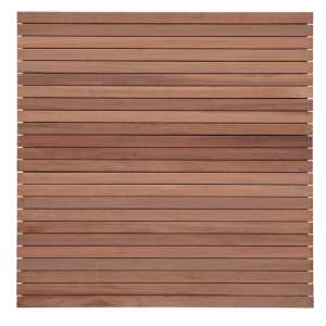 Tuinscherm Elegant 50 Keruing 180x180cm Premium