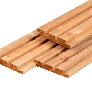 Rhombus Triple Profiel 2,2x14x300 cm Red Class geschaafd