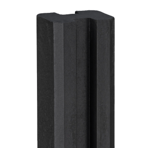 Beton-sleuf/eindpaal Reest 11,5x11,5x280cm gecoat Antraciet