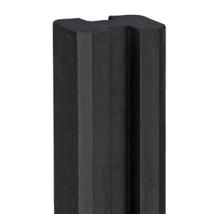 Beton-sleuf T-paal Reest 11,5x11,5x280 cm gecoat Antraciet