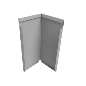 Flexline Borderrand Hoekstuk Gegalvaniseerd 56cm incl. vebindingsset