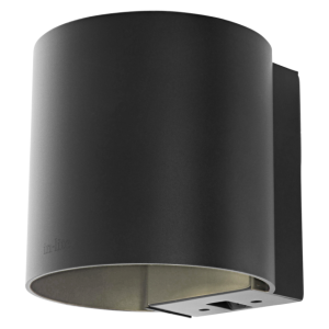 Halo Down Wall 12V Black Ø10x11,5x10 cm