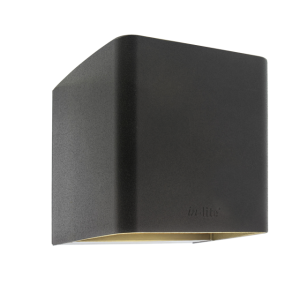 Ace Up-Down wand 230V Dark Grey 10,3x10x10 cm