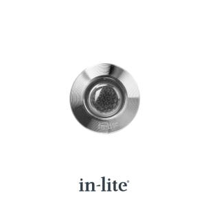 Hyve 22 LED grondspot 12V RVS Ø 22 mm