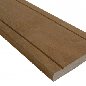 Vlonderplank premium 2,7x19x396 cm Bankirai V-groef