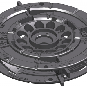 Tegeldrager Spirapave T12 verstelbaar 18-23 mm Zwart