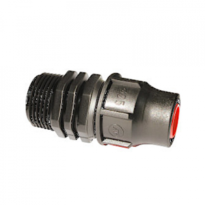 Koppeling 1x klem 16mm 1x buitendraad ½