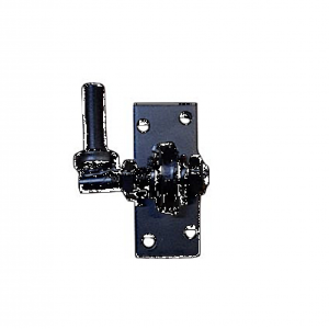 Plaatduim verzinkt ø16 mm Zwart