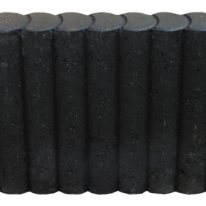 Rondoband 50x50xØ8 cm Antraciet