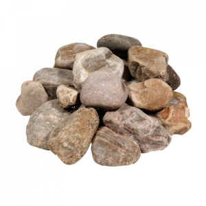 Maaskeien bont 15-30 cm, gaaskorf