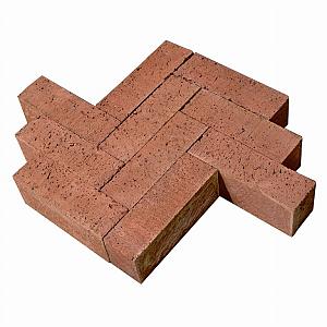 Oudhollands dikformaat 21x7x8 cm Roodbruin