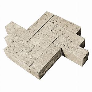Oudhollands dikformaat 21x7x8 cm Creme