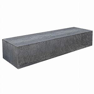 Oud Hollandse betonbiels 100x20x12 cm Antraciet