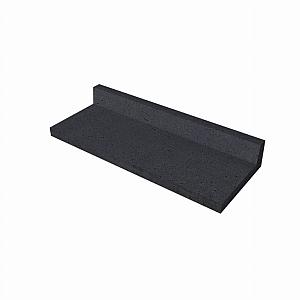 Oud Hollandse traptrede L-model 100x40x15 cm Carbon