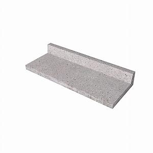 Oud Hollandse traptrede L-model 100x40x15 cm Grijs