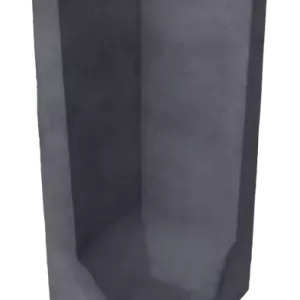 L-hoekelement 100x40x40 cm antraciet
