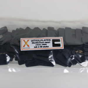 Ceramidrain vulplaatje 3 mm (zak à 50 stuks)