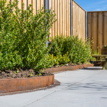 Tuinscherm Breda 21-planks 130x180 cm Grenen Groen geïmpregneerd