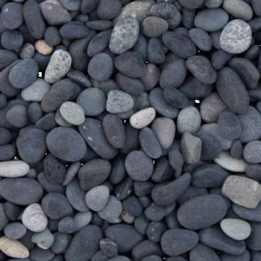 Beach Pebbles 5-8 mm Antraciet, mini bag