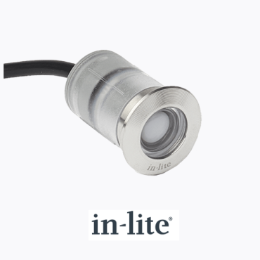 Fusion 22 LED grondspot 12V RVS Ø 22 mm