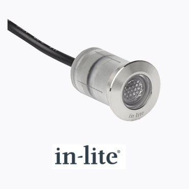 Hyve 22 LED grondspot 12V RVS Ø 22 mm