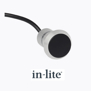 Puck 22 LED grondspot 12V Black Ø 22 mm