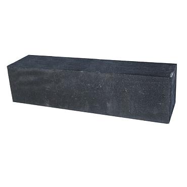 Palissade Block 60x12x12 cm Zwart