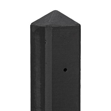 Betolux Beton-tussenpaal 180x10x10 cm gecoat Antraciet