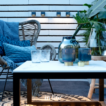 Wedge mini Wall 12V Dark Grey 3,5x6x5 cm