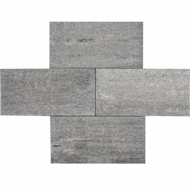 Strato Brugge 25x50x6 cm Grijs/zwart