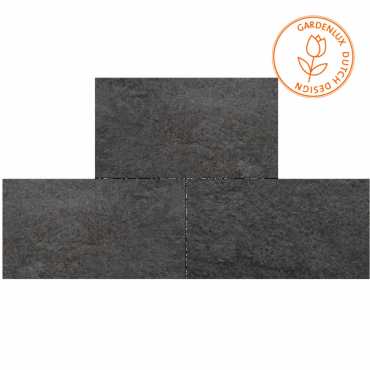 Cera3line Pietra Serena Anthracite 90x45x3 cm Antraciet