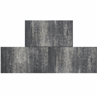Cottage stone Somerset 40x80x4 cm Grijs/zwart