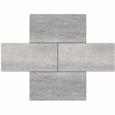 Cottage stone Kent  30x60x4 cm Wit/grijs genuanceerd