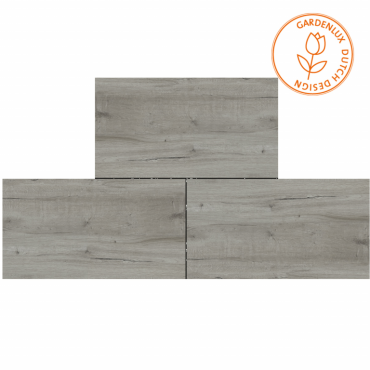 Cera3line Halifax Grey 90x45x3 cm Grijs