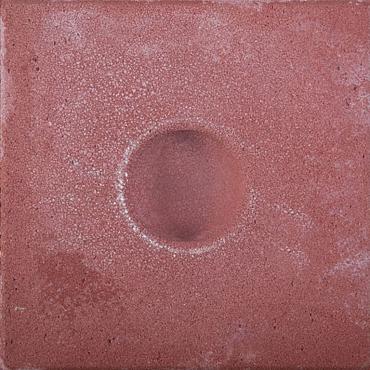 Knikkerpottegel 30x30x6 cm Rood
