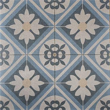 Designo Mosaic Blue 60x60x3 cm Blauw