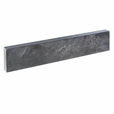 Hardsteen opsluitband met facet Asian Bluestone 6 x 20 x 100, blauw gezoet