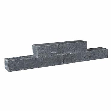 Tegula Palissaden 60x14x11 cm Zwart