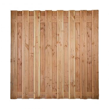 Tuinscherm Felt 17-planks 180x180 cm Douglas