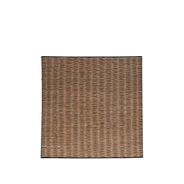 Wilgenteenscherm Privat met ijzeren frame 180x180 cm