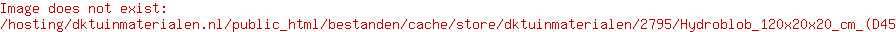 Hydroblob 120x20x20 cm (D45)