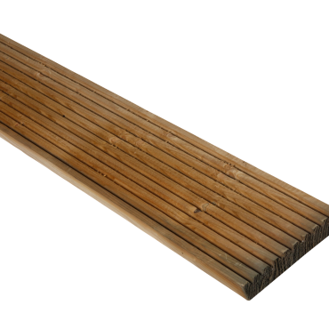 Dekdeel 2,7x14,5x400 cm Grenen groen geïmpregneerd