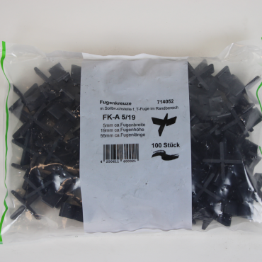 Voegkruisjes 5 mm (100 st)