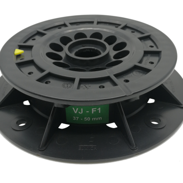 Tegeldrager VersiJack F1 verstelbaar 37-50 mm Zwart